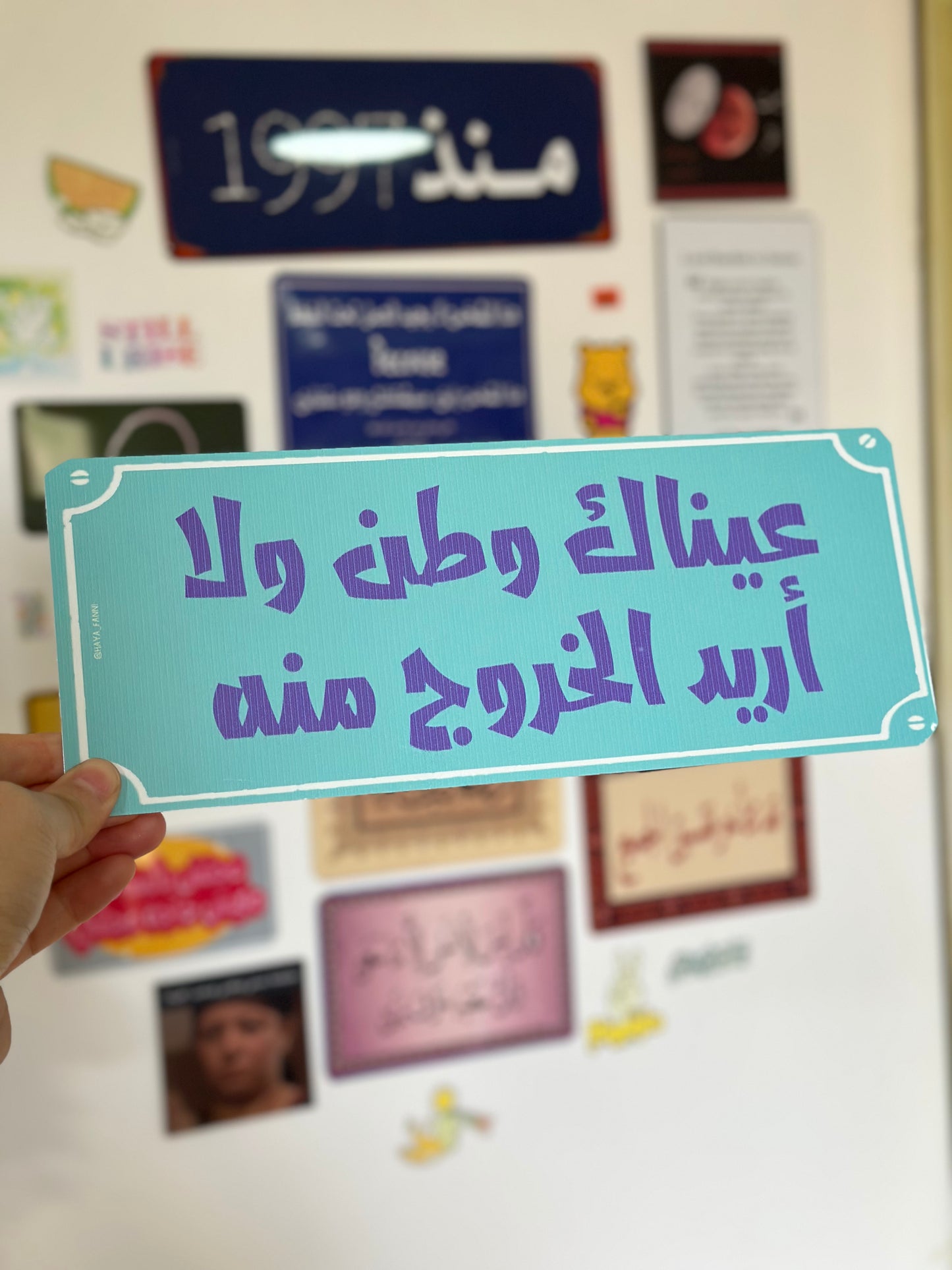 عيناك وطن ولا أريد الخروج منه