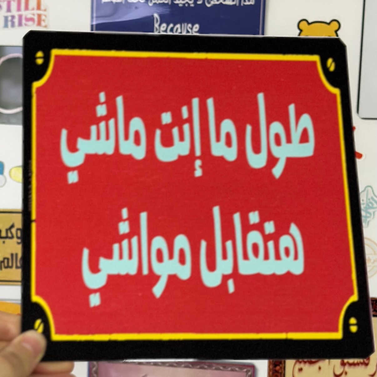 طول ما انت ماشي تقابل مواشي