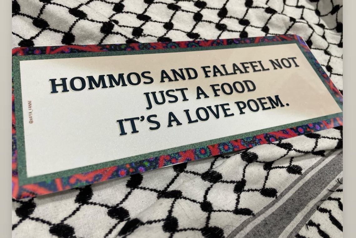 Hommos and falafel not just a food it’s a love poem