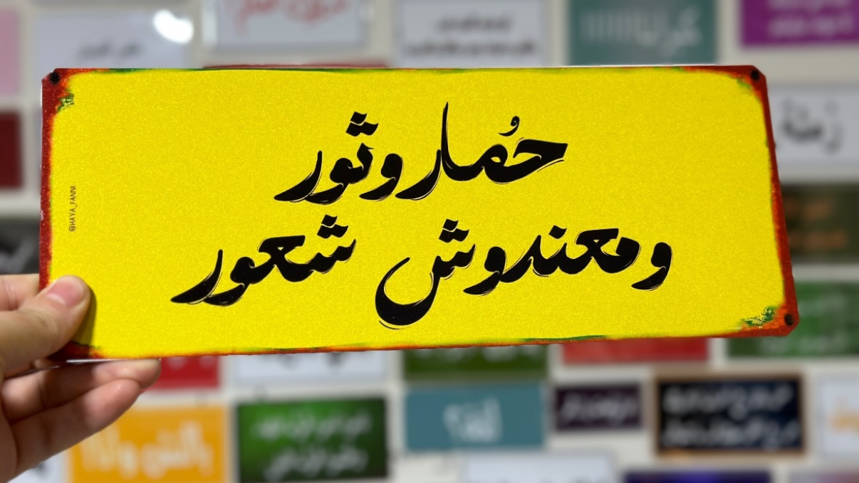 حمار وثور ومعنديش شعور